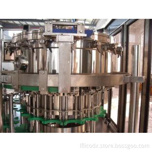 PLC 3-in-1 Washing Filling Capping Machine Carbonated Bever